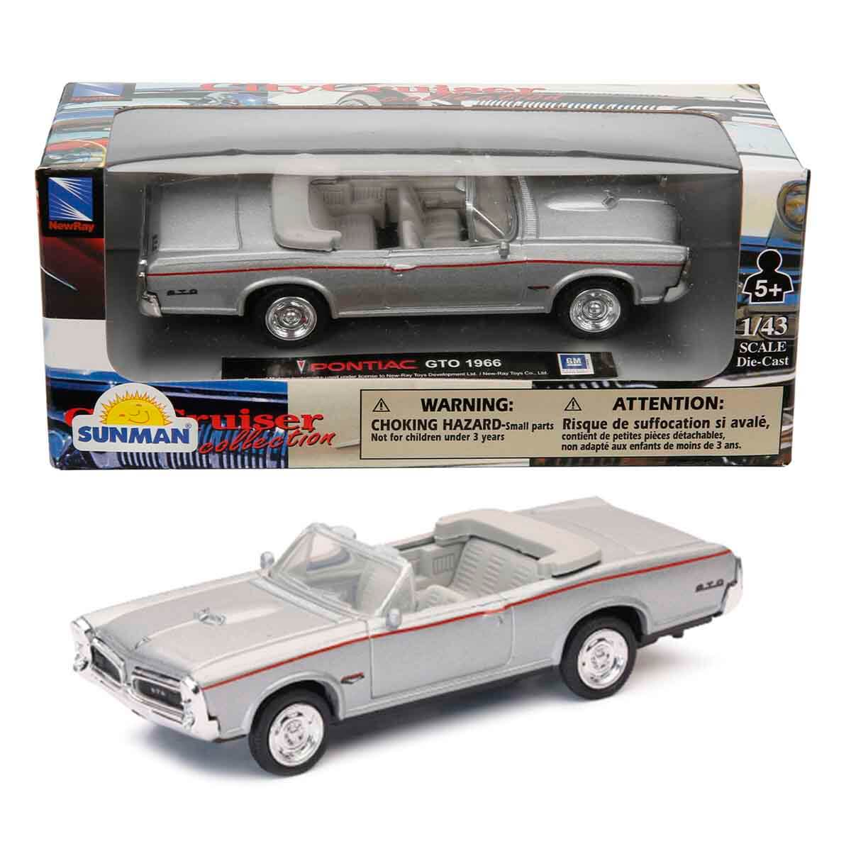 1:43 Amerikan Seri Model Araba - Pontiac Gto 1966 | Toyzz Shop