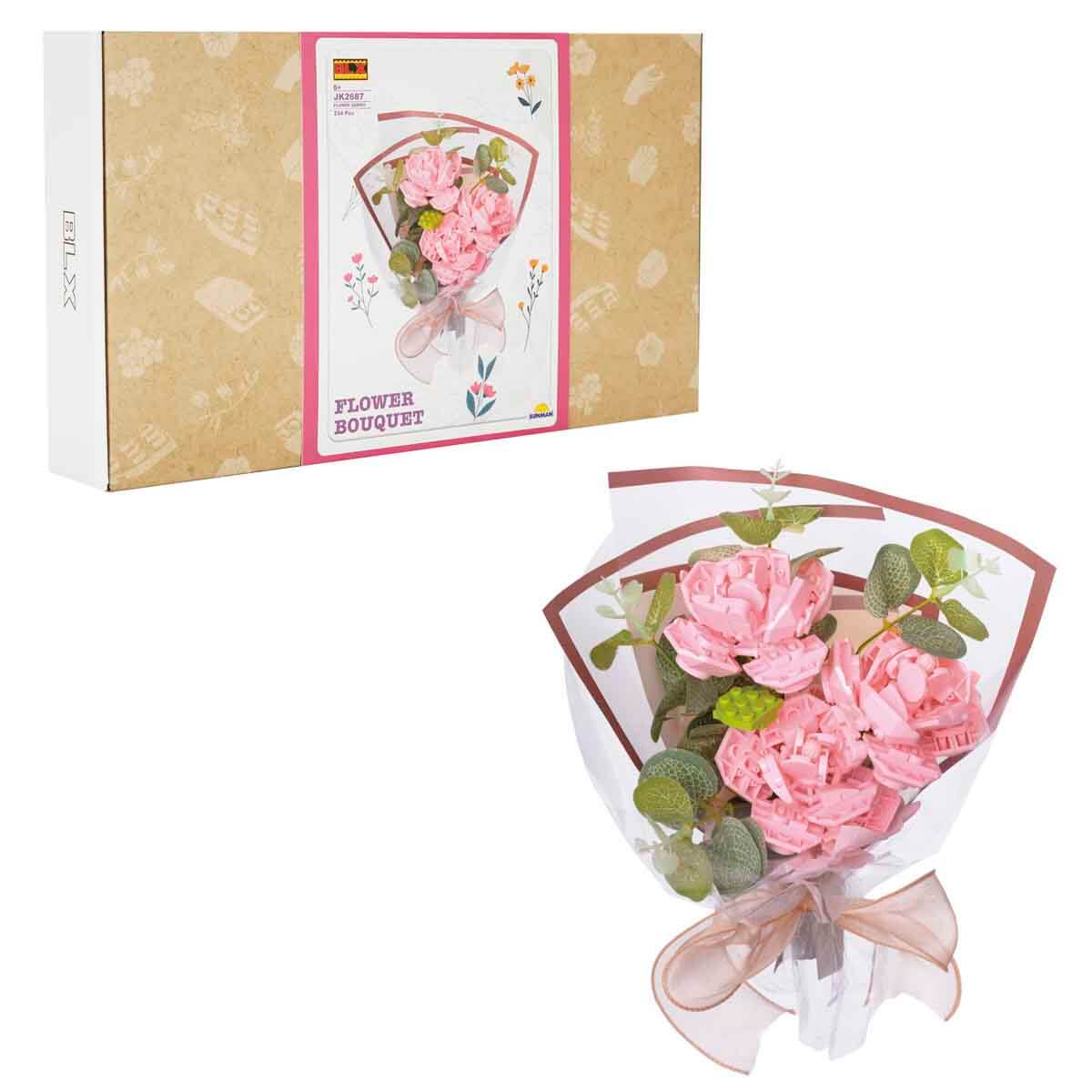 BLX 3'lü Pembe Gül Buketi JK2687 | Toyzz Shop