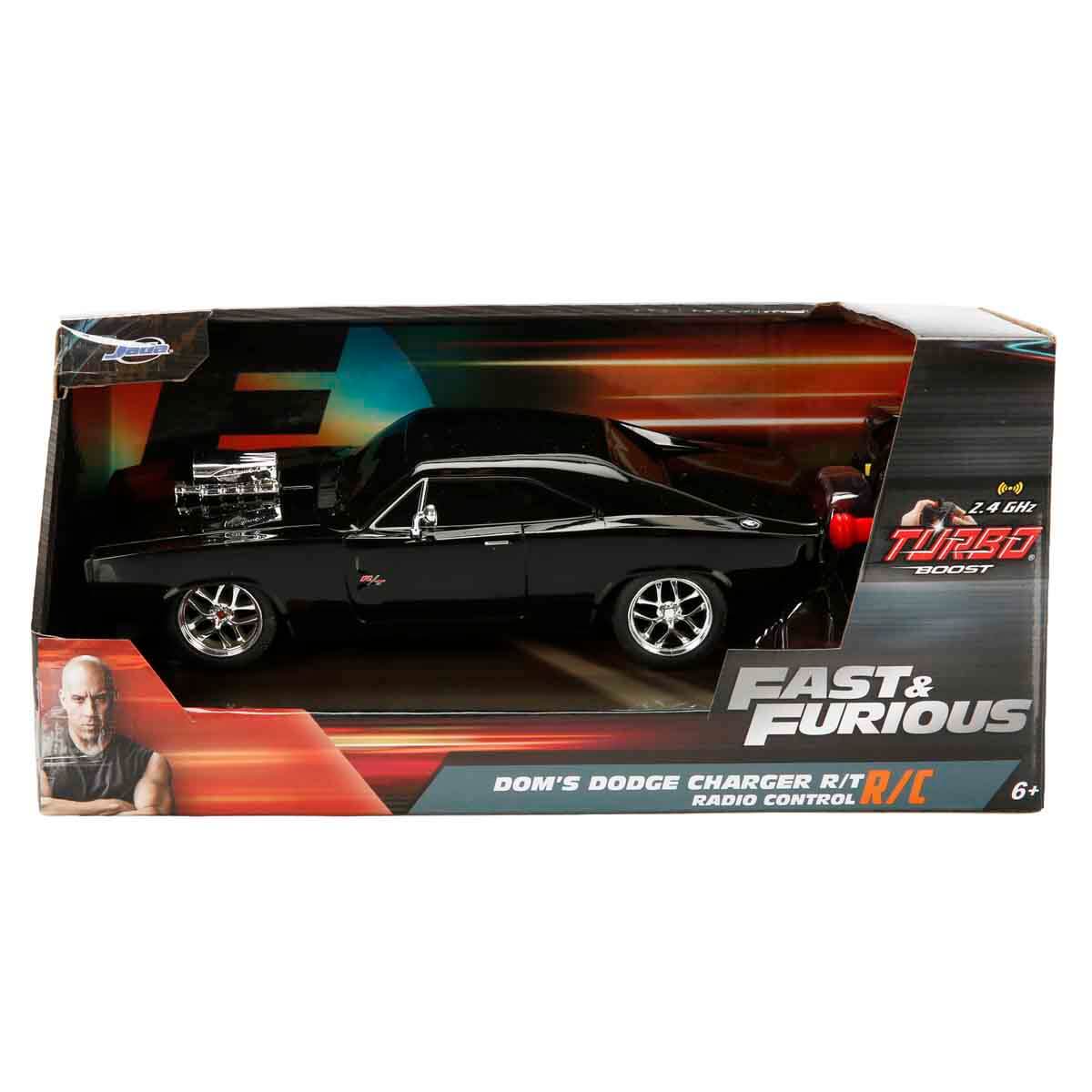 1:24 Fast & Furious Dom's Dodge Charger R/T Uzaktan Kumandalı