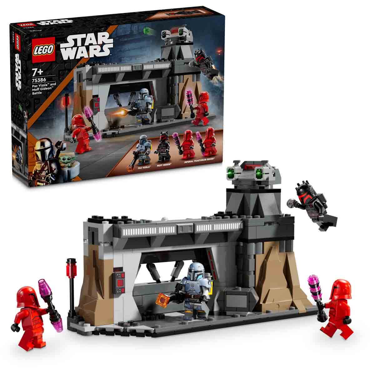 スターウォーズ mandalorian visions 10枚セット LEGO Star Wars: The Mandalorian Paz Vizsla ve Moff Gideon Savaşı