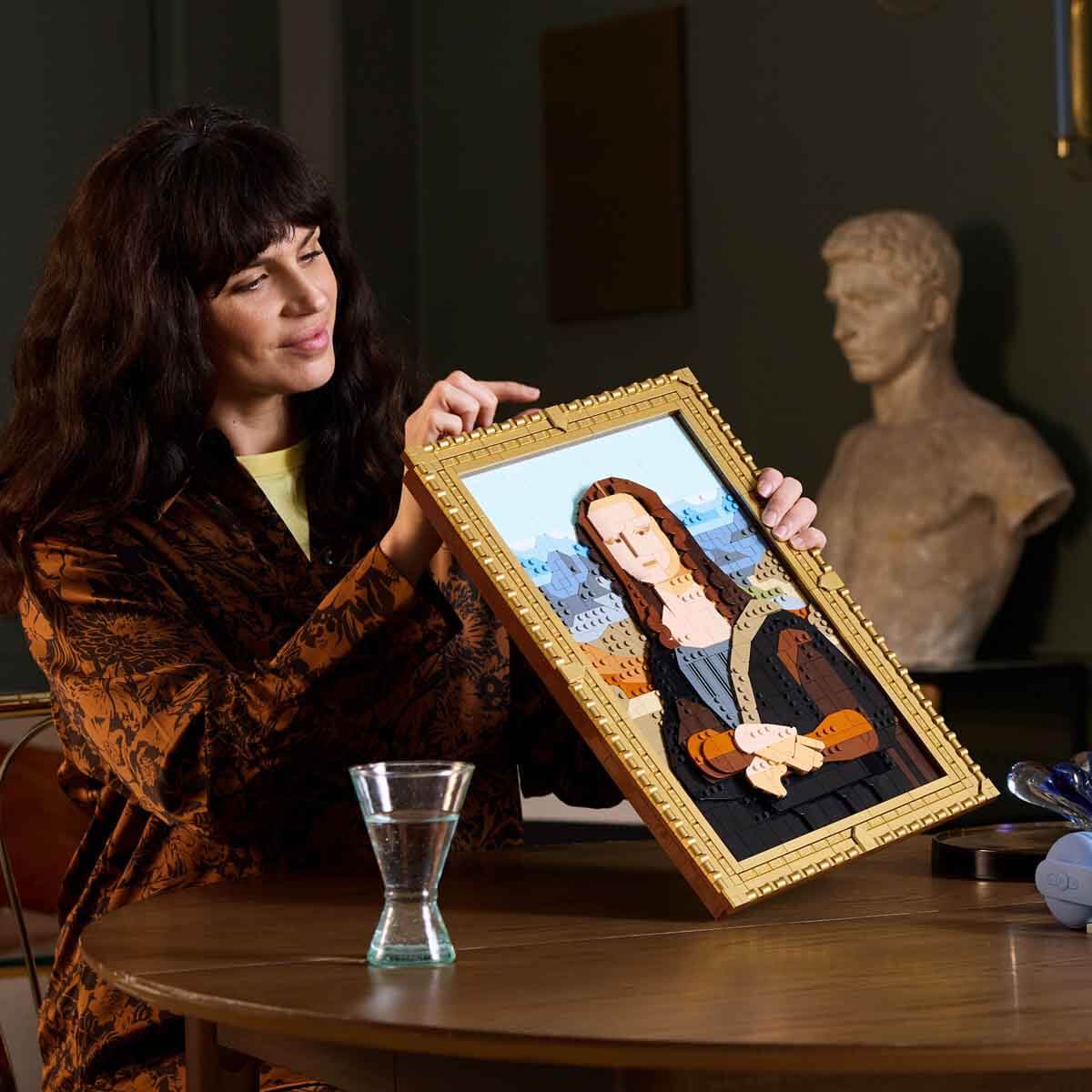 LEGO ART Mona Lisa 31213 - Yetişkinler için Dekoratif