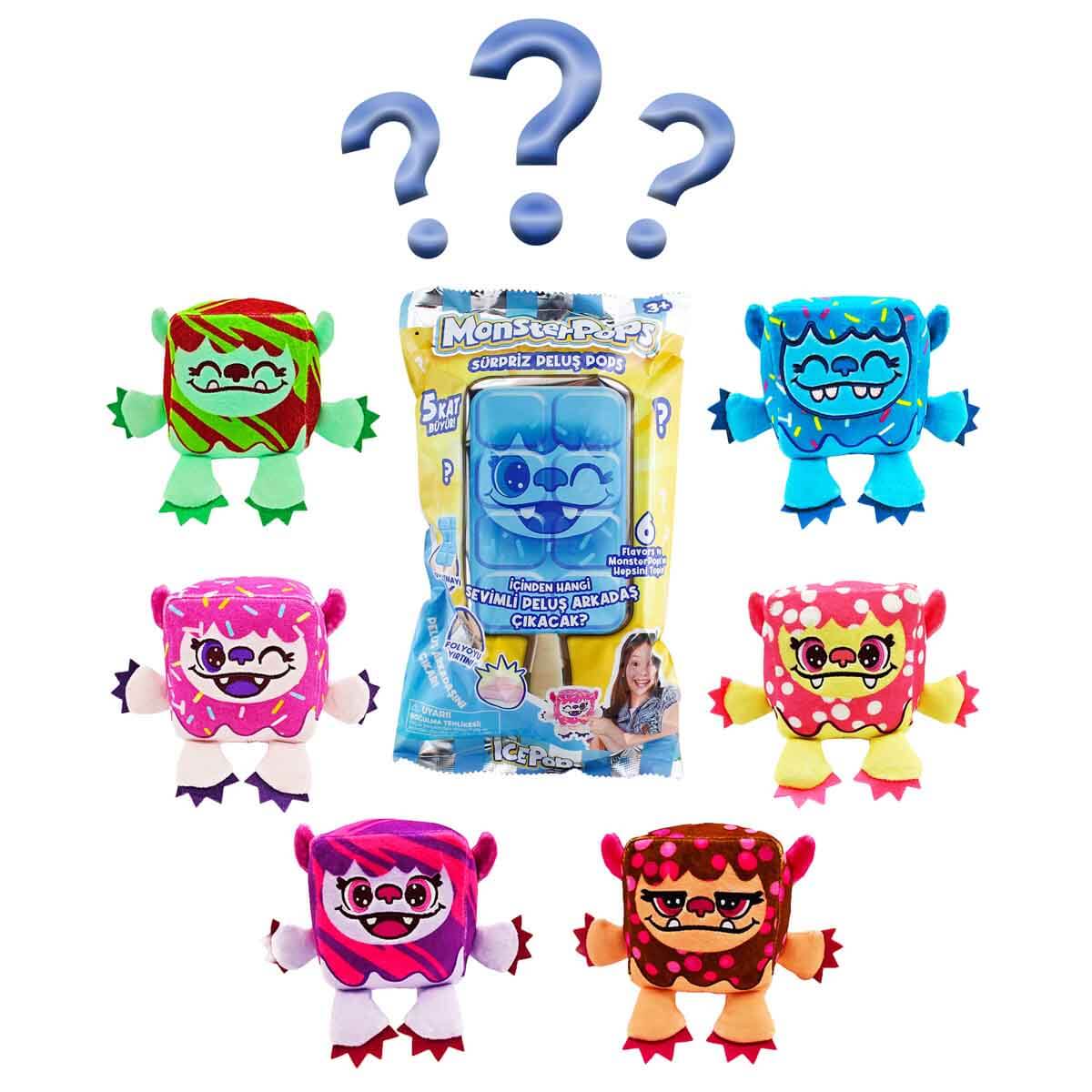 IcePops MonsterPops Kokulu Klipsli Peluş Sürpriz Paket | Toyzz Shop