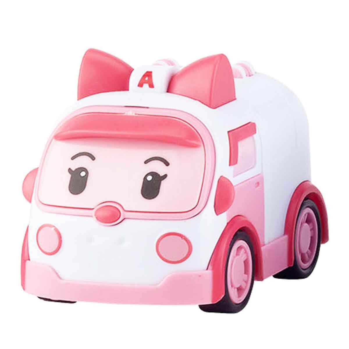 SilverLit Robocar Poli Set Diecasting – Cab, School-B, Spooky – 3 Personaggi Non Trasformabili