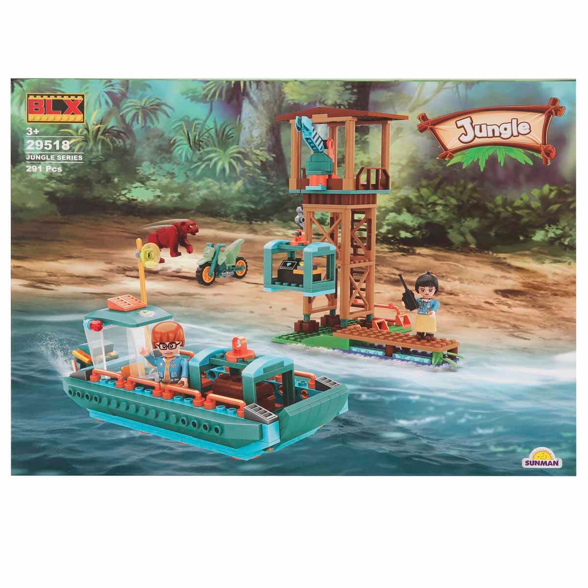 BLX Jungle Orman Keşif Ekibi ve Gemileri 29518 | Toyzz Shop