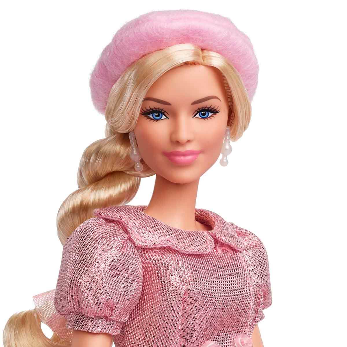 undefined - 566e3_Barbie_The_Movie_Pembe_Bereli_Barbie_Bebek_JBJ53.jpg