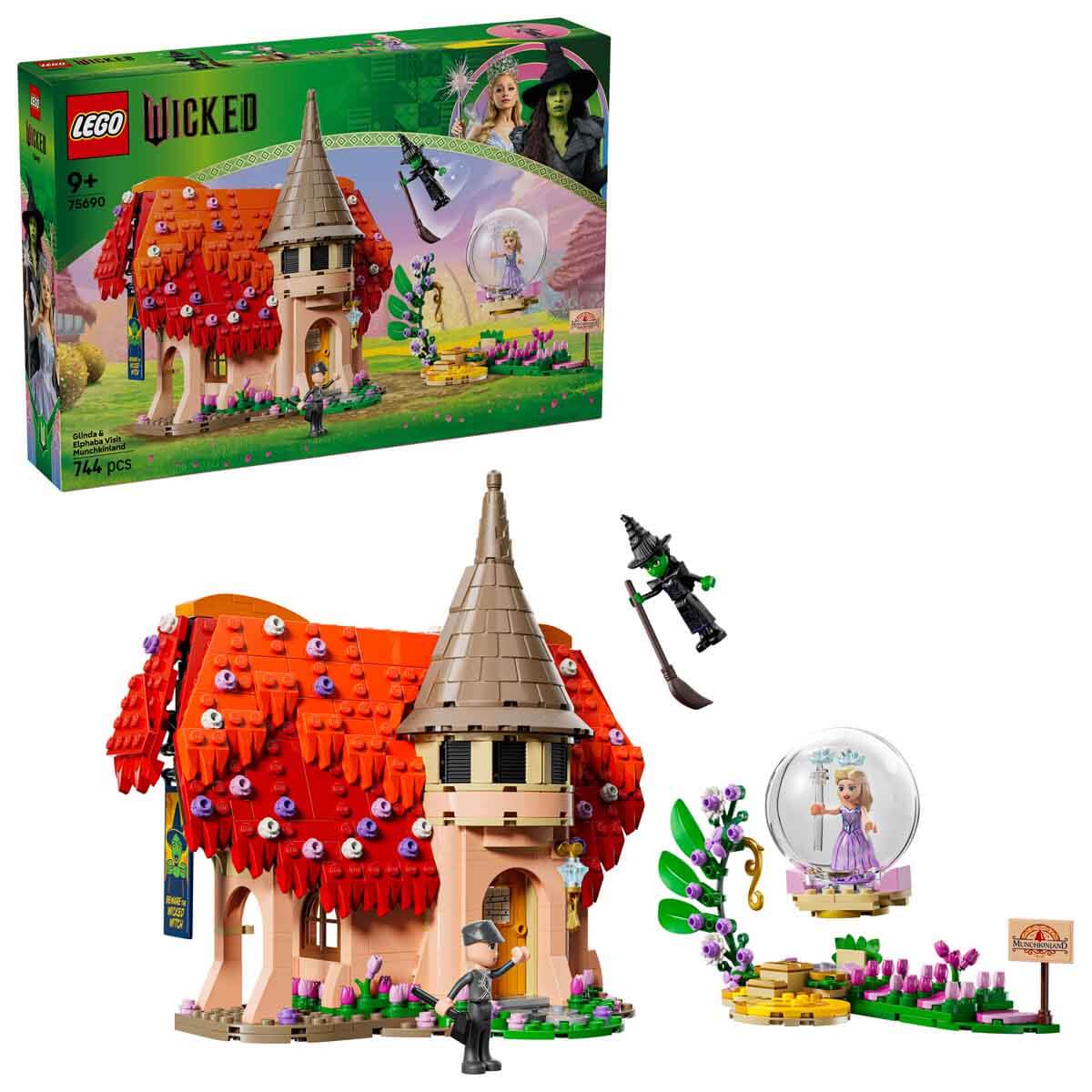 LEGO Wicked Glinda ve Elphaba'nın Munchkinland Ziyareti 75690 - 9