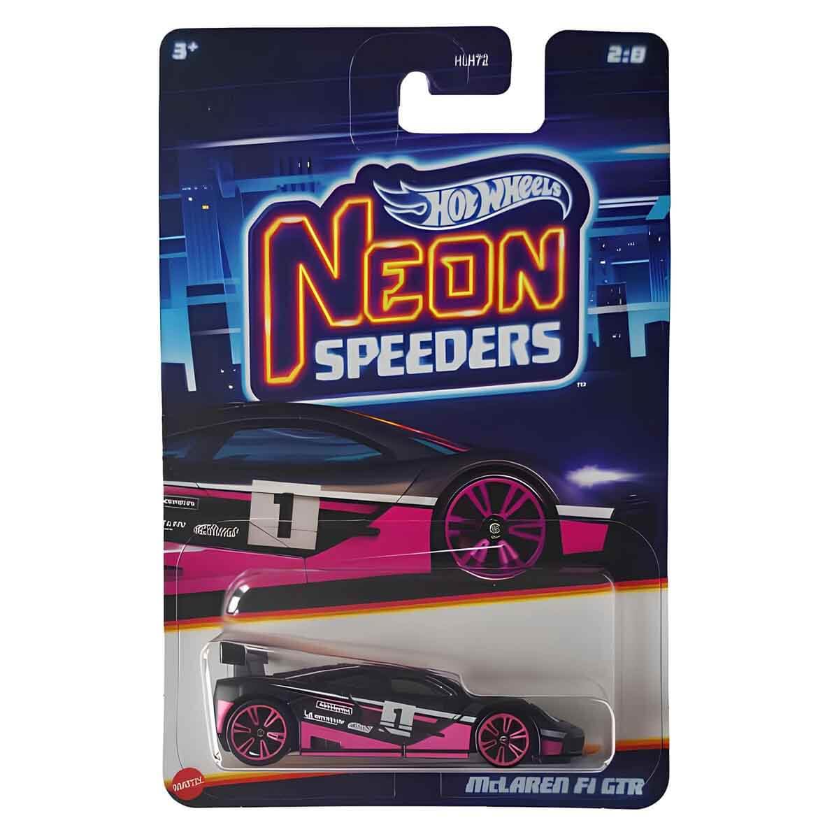 Hot Wheels Neon Yarışçılar HLH72 - Hrw76 Mclaren F1 Gtr | Toyzz Shop