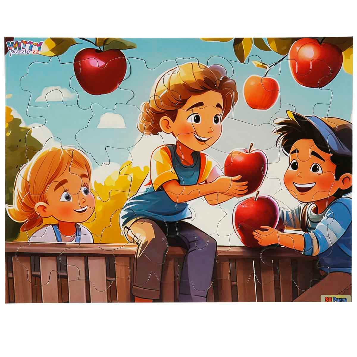 undefined - 58428_30_Parca_Puzzle_Elma_Toplayan_Cocuklar_.jpg