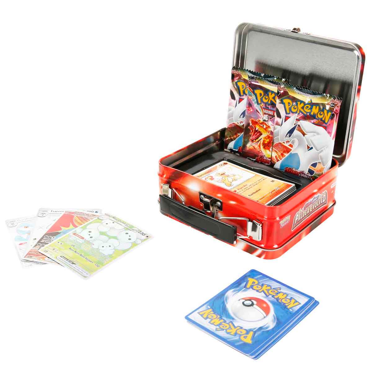 Pokemon Koleksiyon Kartı Metal Kutu - Meowscarada - Yeşil Pokemon