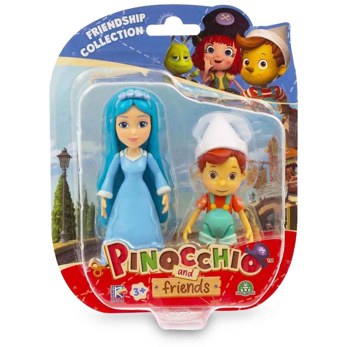 Pinocchio And Friends 2'li Figür Paketi PNH02000 - Mavi Saçlı Peri