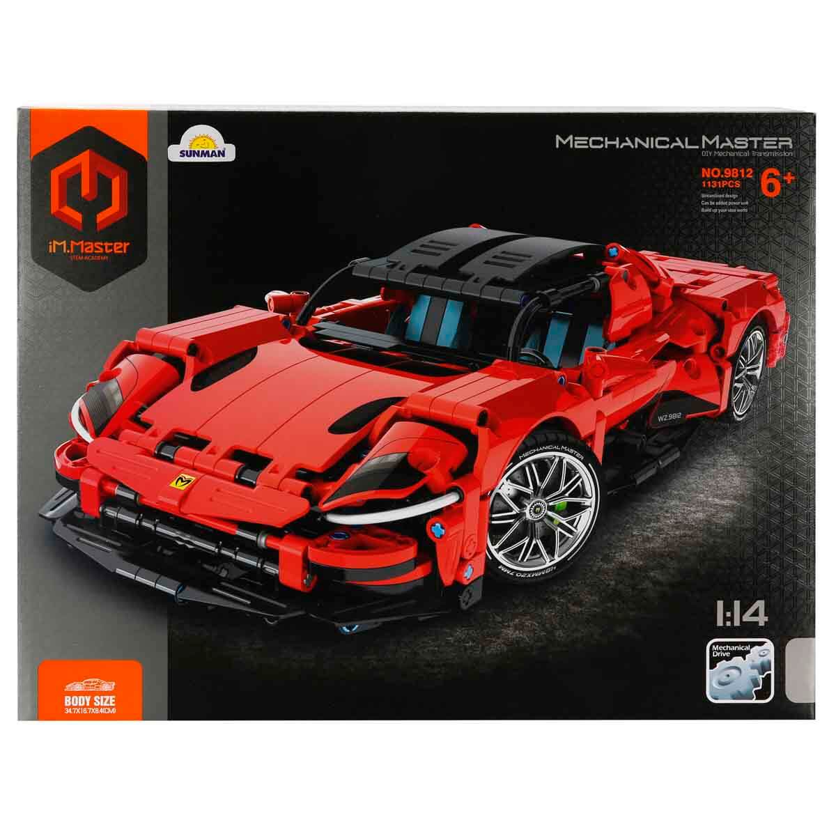 1:14 iM. Master Kırmızı Süper Araba 1131 Parça | Toyzz Shop