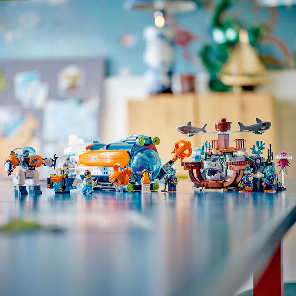 LEGO City Derin Deniz Keşif Denizaltısı 60379 - 7 Yaş ve Üzeri