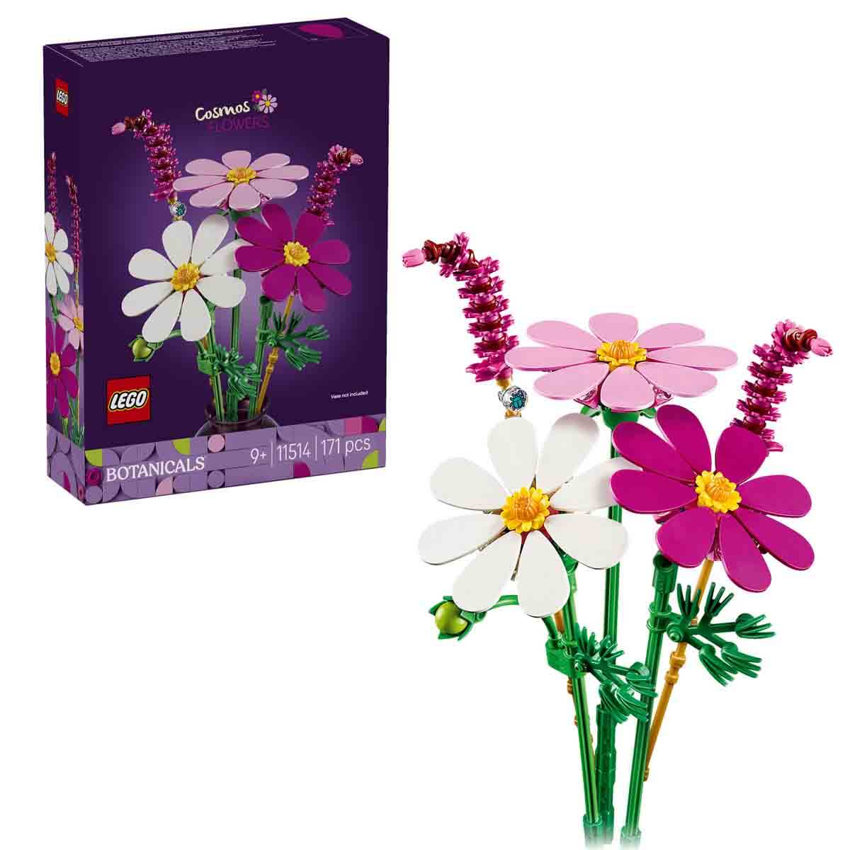 花雪ページ　まとめ買い LEGO Botanicals Kozmos Çiçekleri 11514 - 9 Yaş ve Üzeri Çocuklar