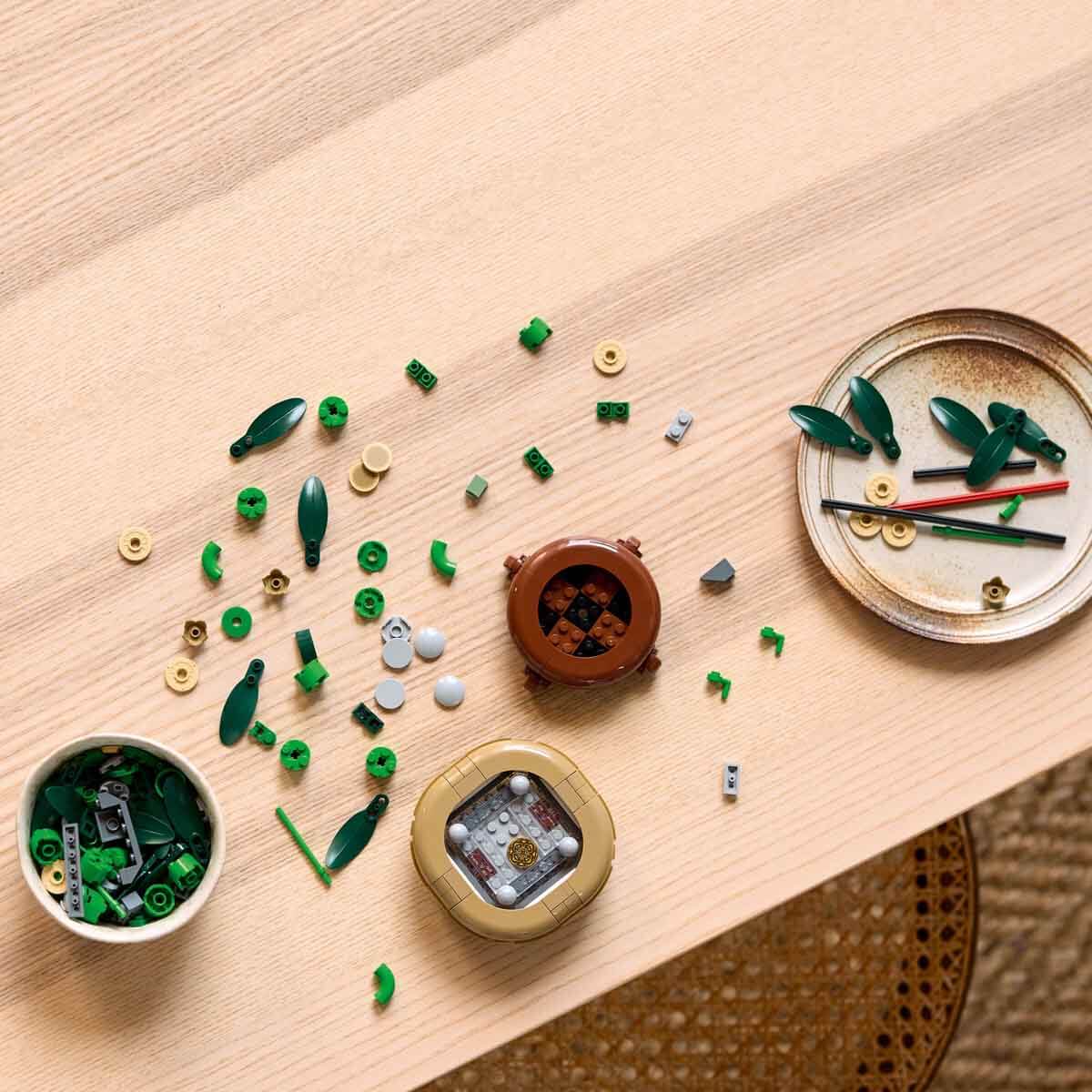 LEGO Botanicals Şans Bambusu 10344 - Doğasever Yetişkinler için