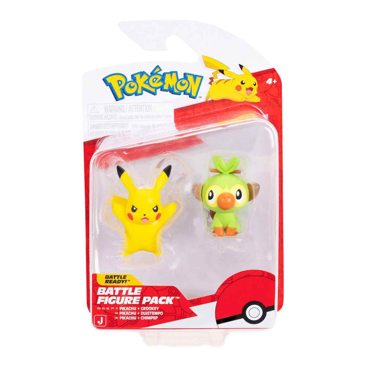 Pokemon Battle 2'li Figür Seti POK/PKW3355-B - Pikachu Ve Sobble