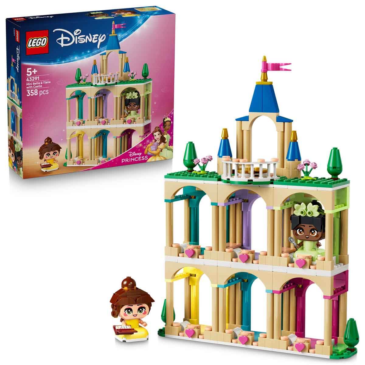 LEGO Disney Princess Şato ile Mini Belle ve Tiana 43291 - 5 Yaş ve