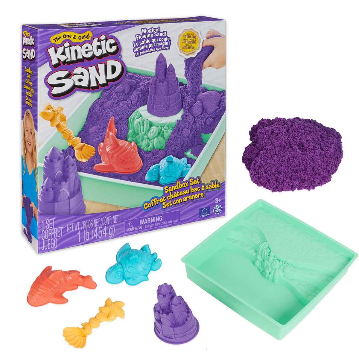 Kinetic Sand Kum Havuzu Oyun Seti - Mor | Toyzz Shop