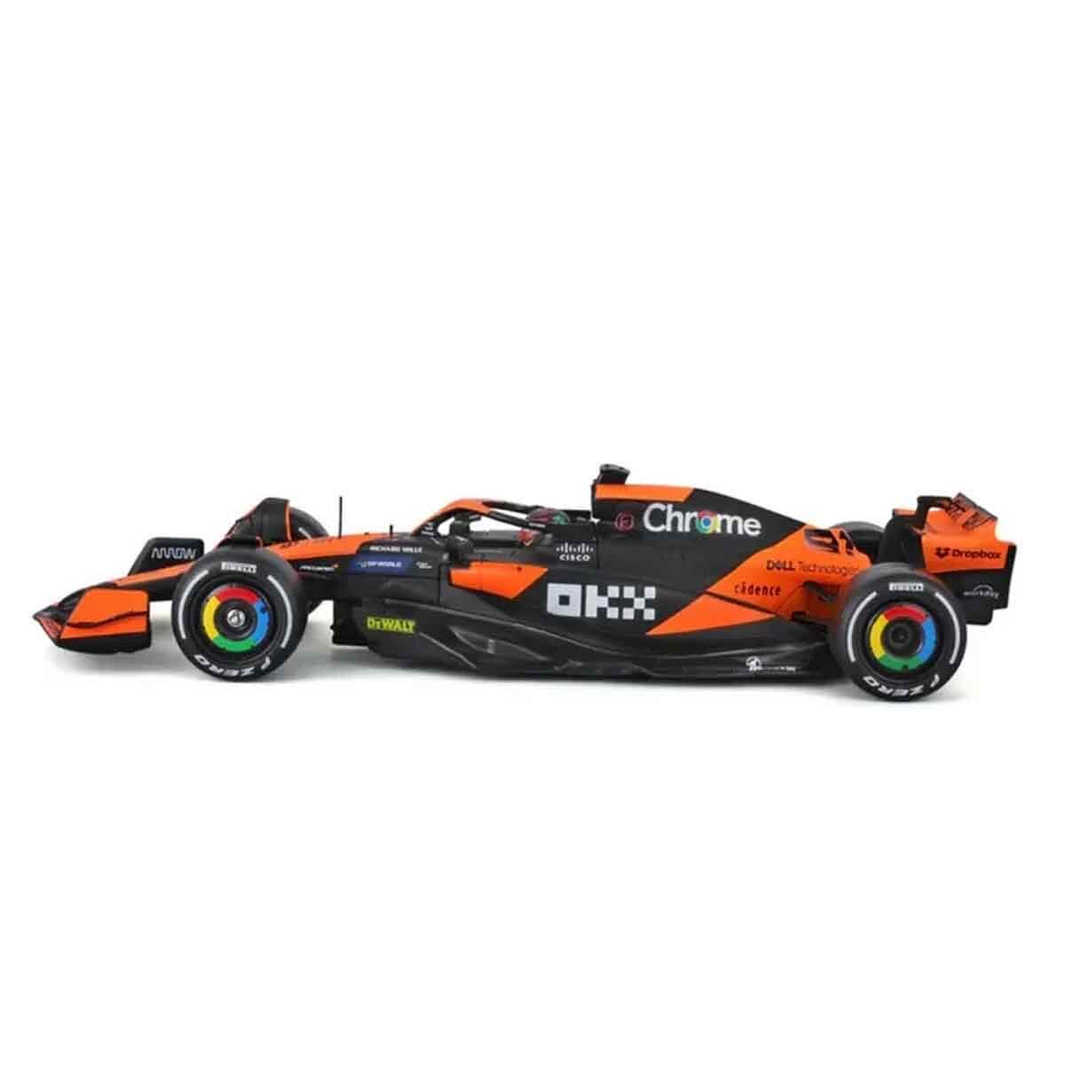 1:24 McLaren MCL38 Miami Grand Prix 2024 Figürlü Formula 1 Yarış