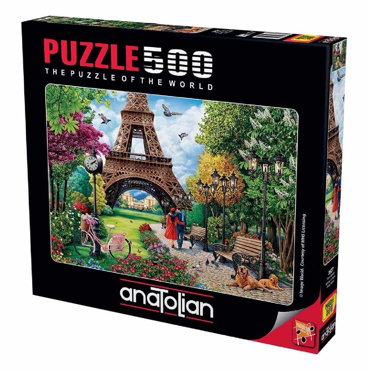 500 Parça Puzzle: Paris Baharı | Toyzz Shop