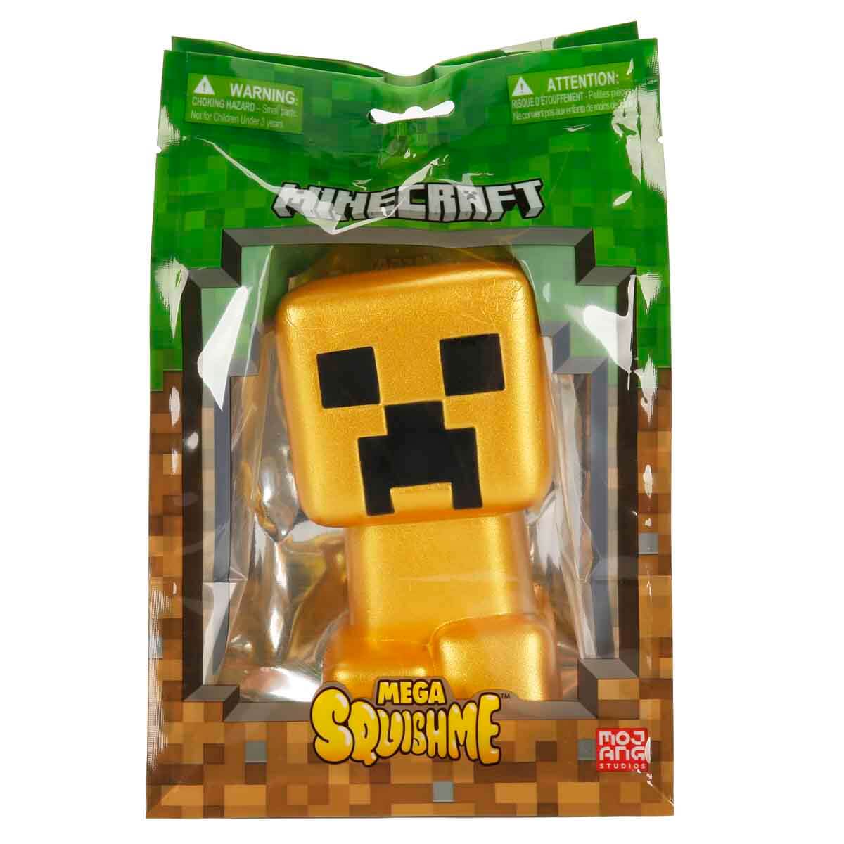 Minecraft Mega Squishme Gold Creeper Figürü | Toyzz Shop