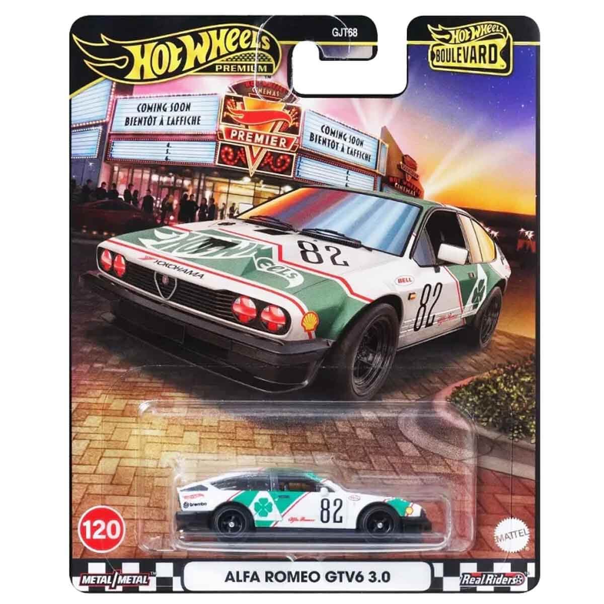 Hot Wheels アルファロメオ13台とデコトラシリーズ積載車 Hot Wheels Boulevard Premium Araçlar GJT68 - Jbl16 Alfa Romeo Gtv6