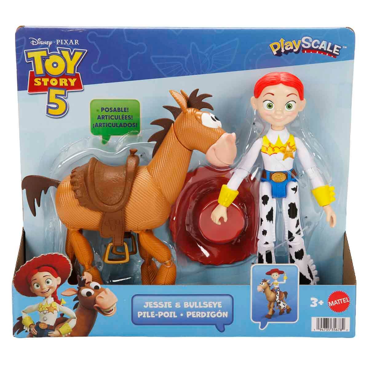 Disney Pixar Toy Story 5 Jessie ve Bullseye İkili Figür Seti JKV21