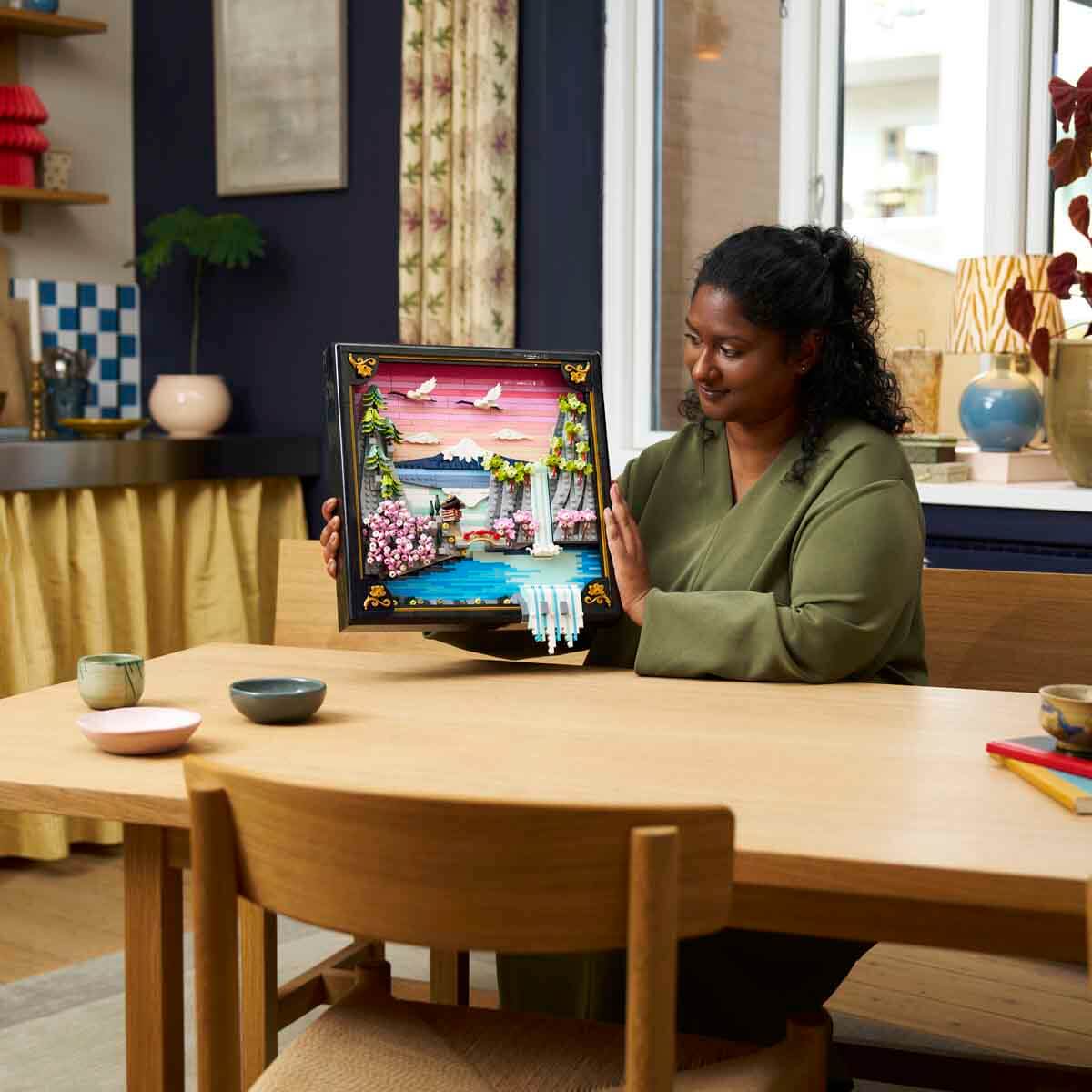 LEGO Art Japon Kiraz Çiçeği Manzarası 31218 – Yetişkinler için
