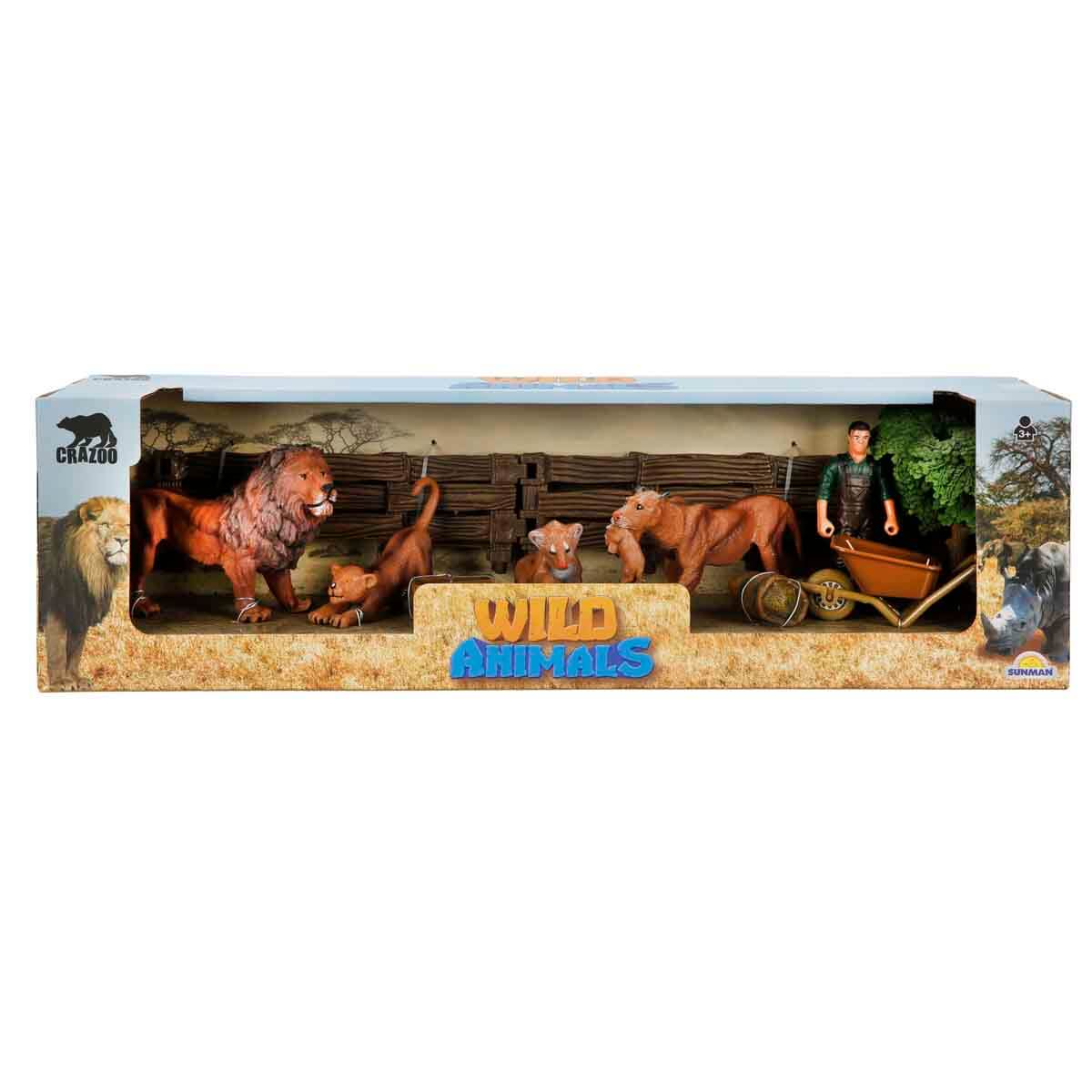 Wild Life Vahşi Hayvanlar Çiftlik Seti - Aslan | Toyzz Shop