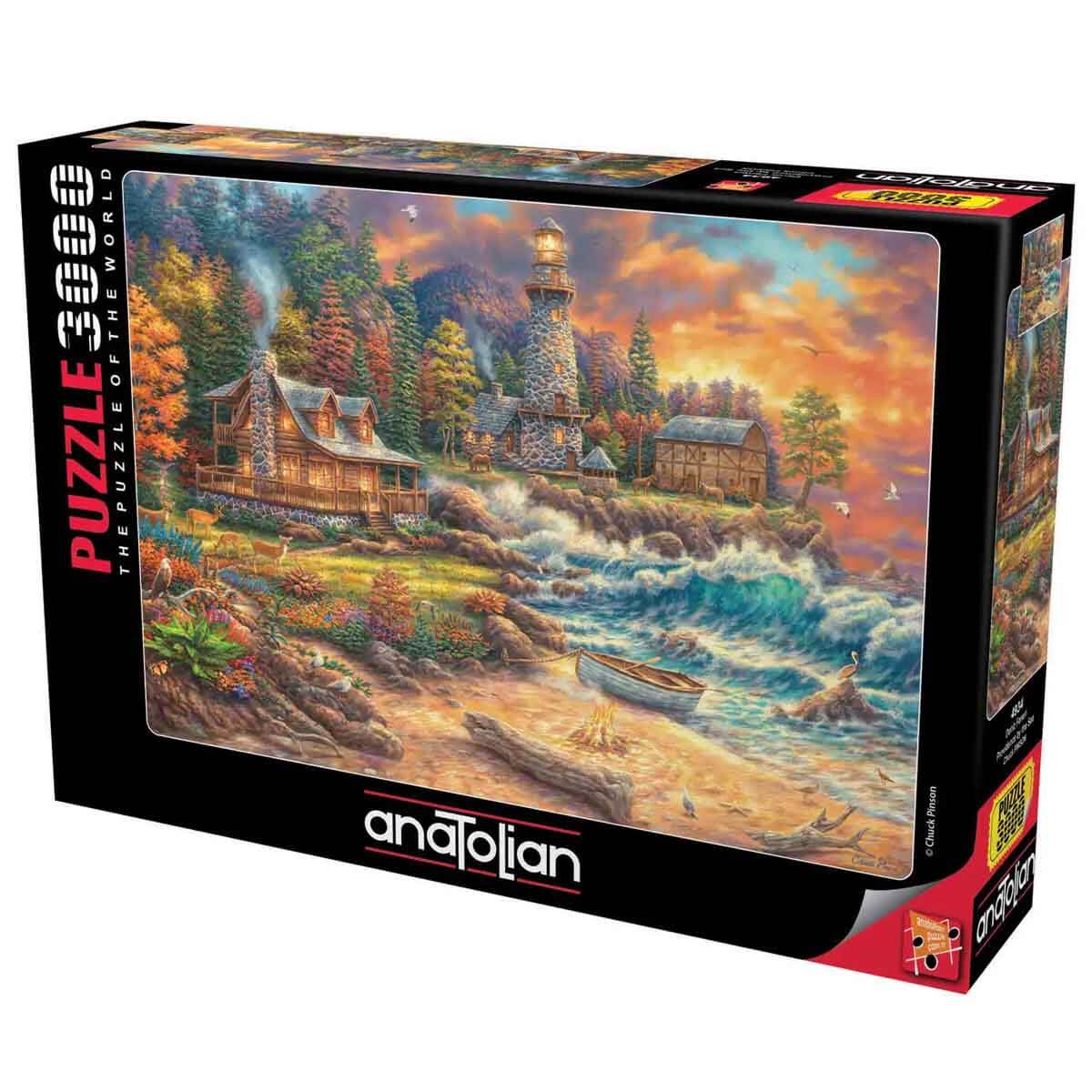 3000 Parça Puzzle: Deniz Feneri | Toyzz Shop
