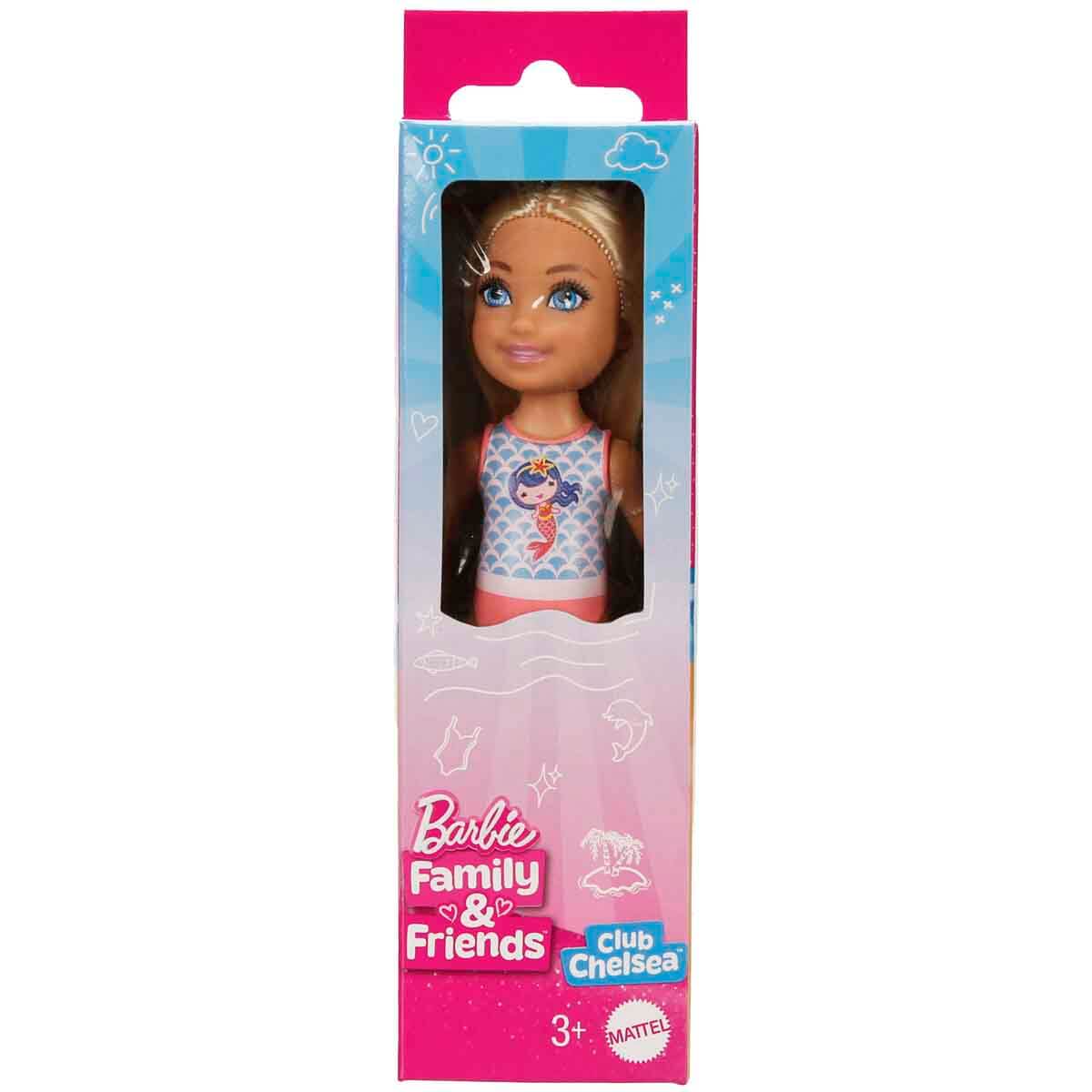 Barbie Chelsea Tatilde Bebekleri GLN73 - Sarışın - Denizkızı