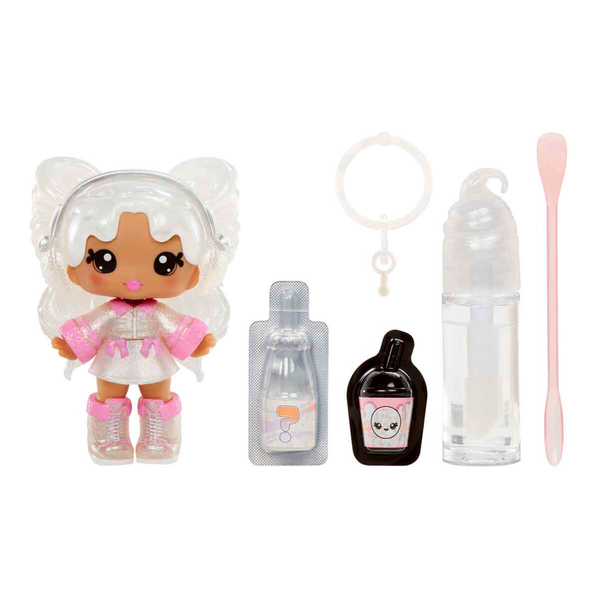 Yummiland Mini Bebek ve Dudak Parlatıcısı Figür Seti - Nia Candy