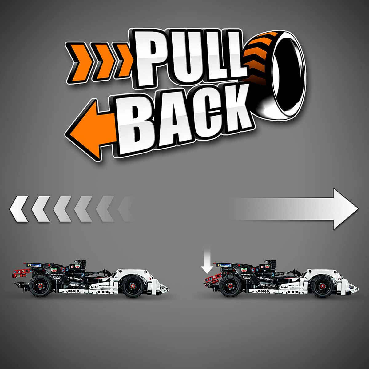 LEGO® Technic Formula E® Porsche 99X Electric 42137 - 9 Yaş ve