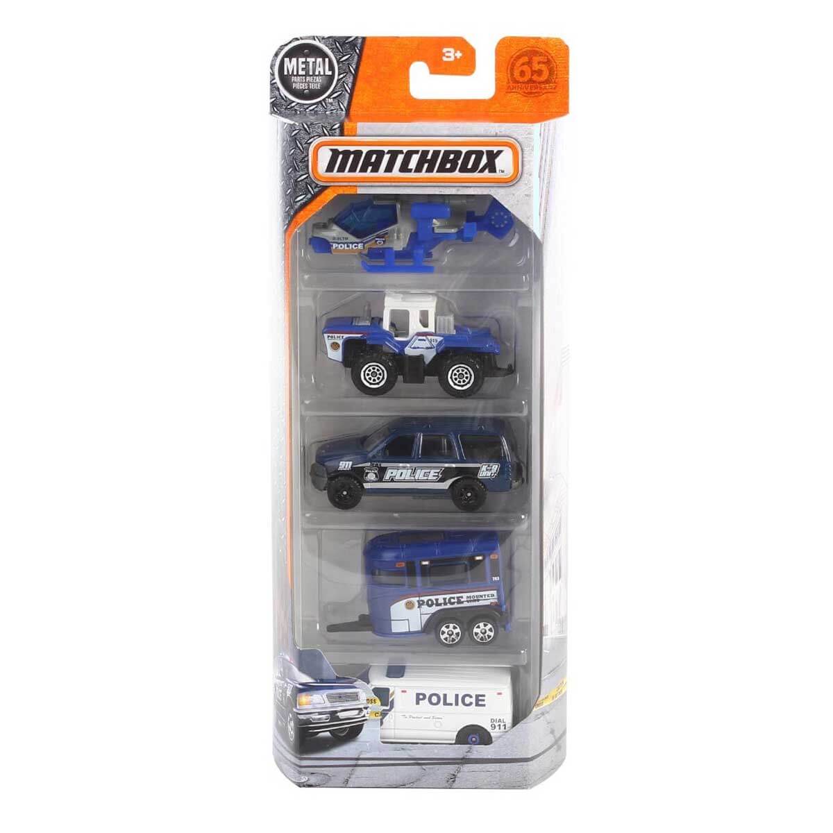 MATCHBOX 5er-Pack Kleinfahrzeuge – Detaillierte Miniatur-Autos Für Kinder Ab 3 Jahren