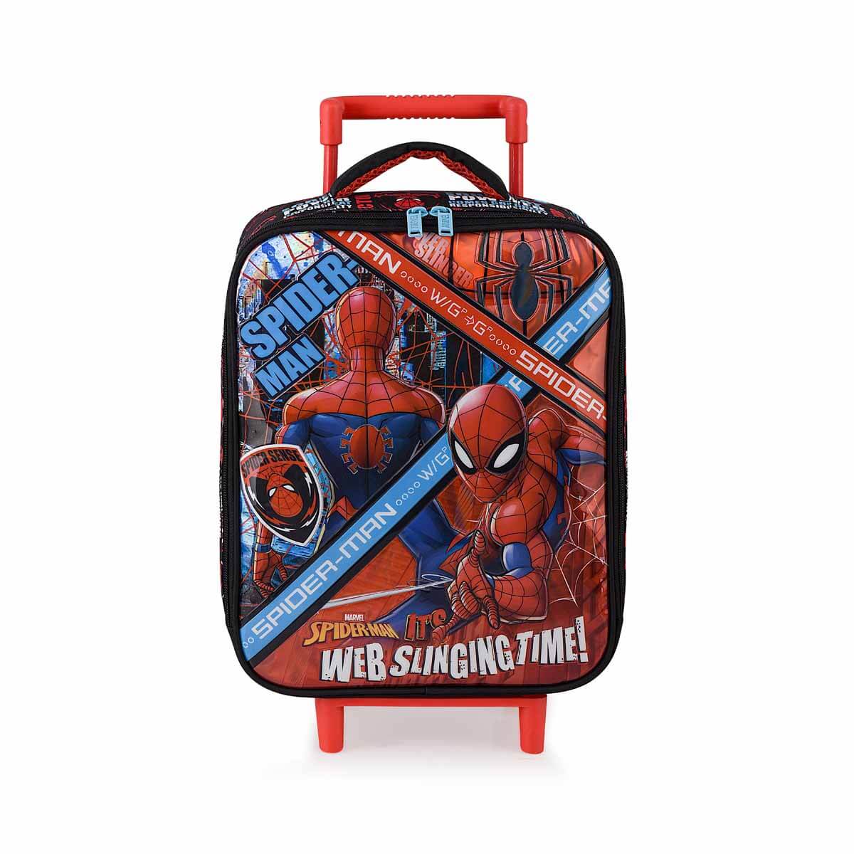 Spiderman Web Slinging Time Çekçekli Anaokul Çantası 41347 | Toyzz