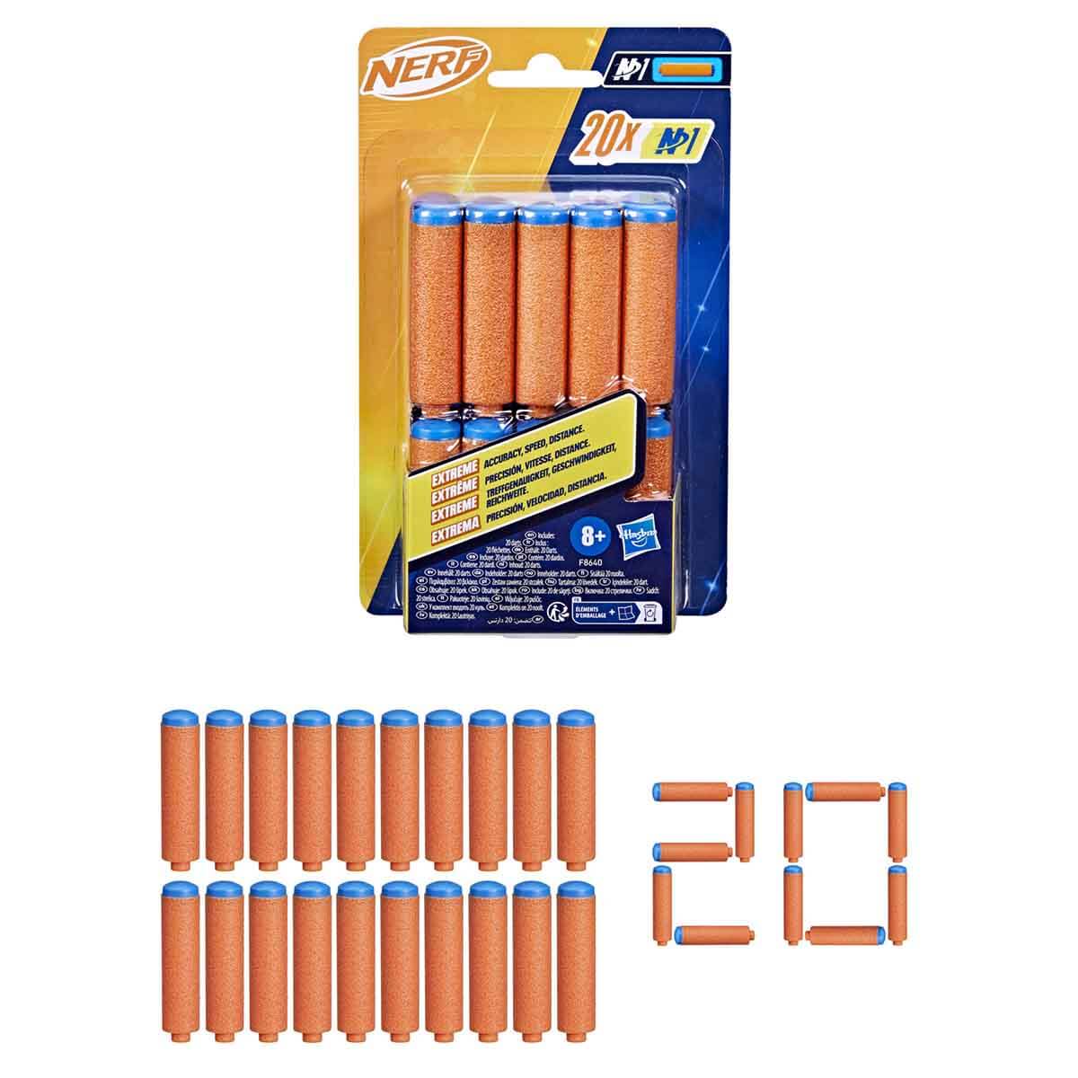 Nerf N-Serisi N1 Sünger Dart 20'li Yedek Paket | Toyzz Shop