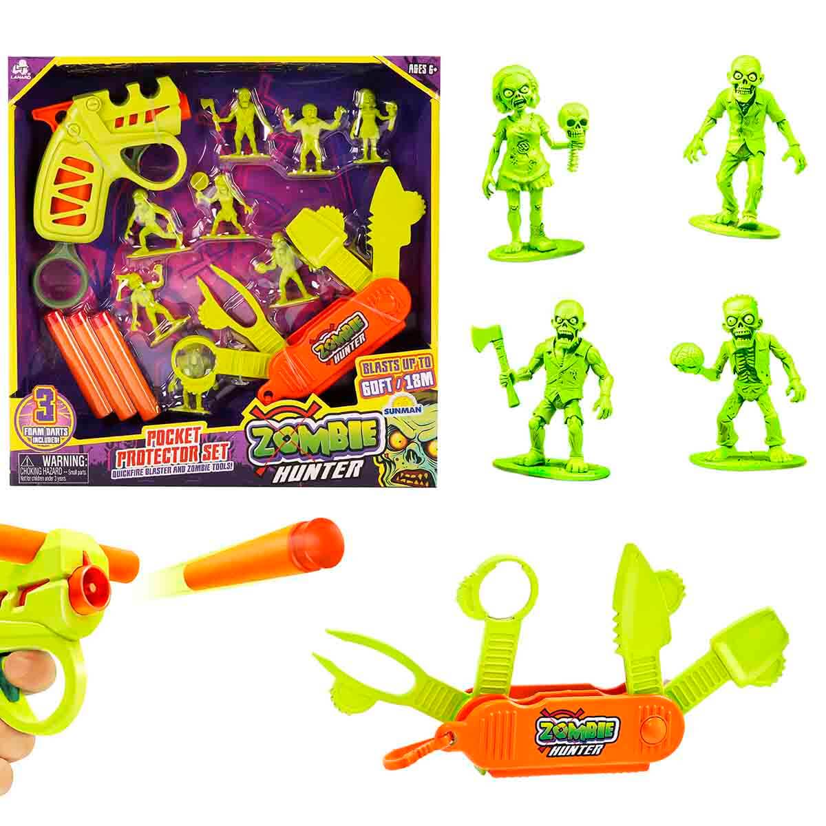 SPECIAL ZOMBIE PACK 2個セット Zombi Avcısı Sünger Dart Atan Silah Oyun Seti | Toyzz Shop