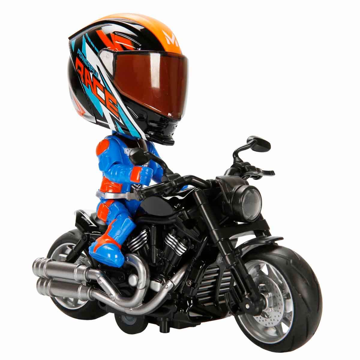 1:12 Sesli ve Işıklı Harley Wolverine Die Cast Çek Bırak