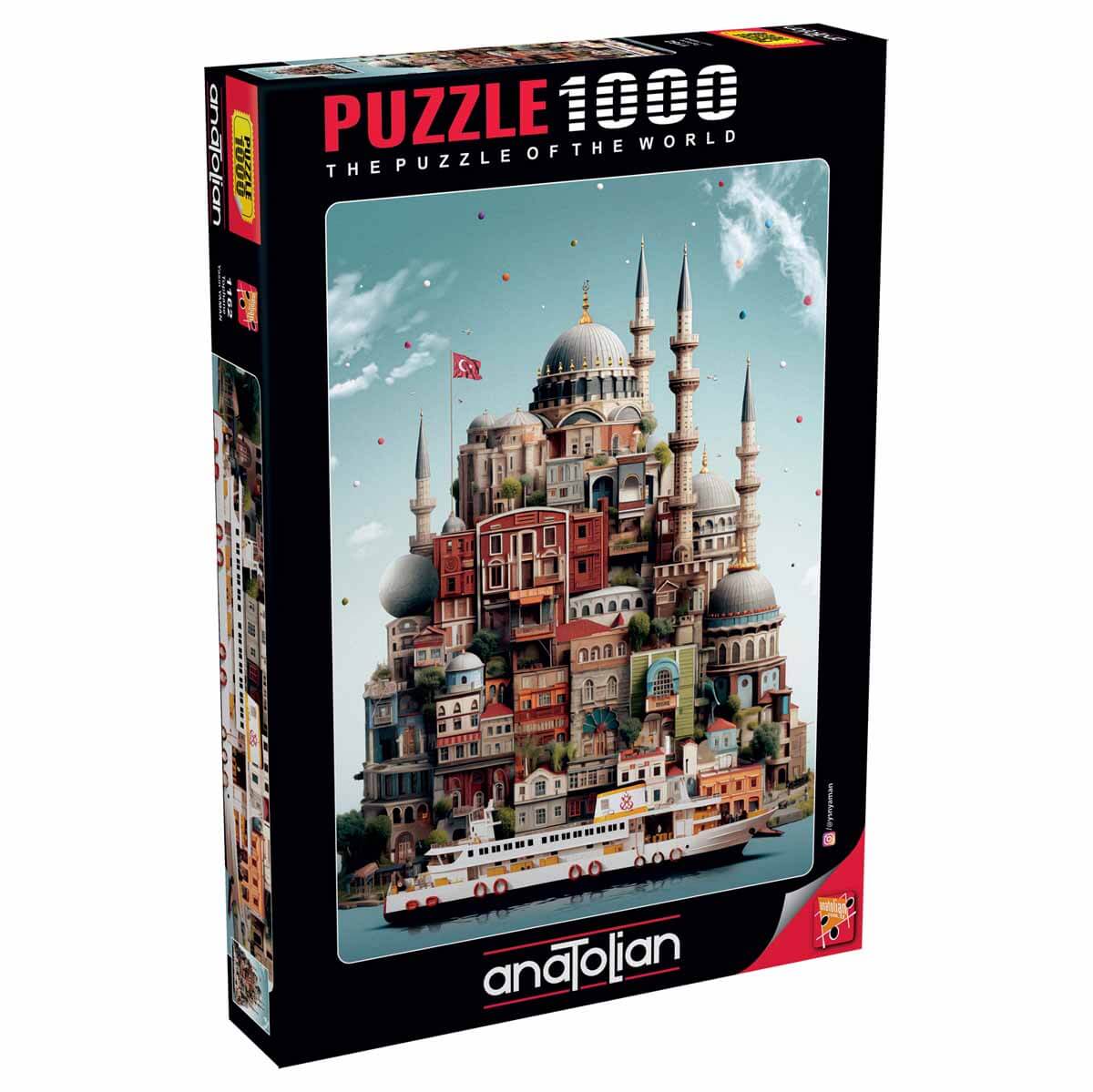 1000 Parça Puzzle: Tophane | Toyzz Shop