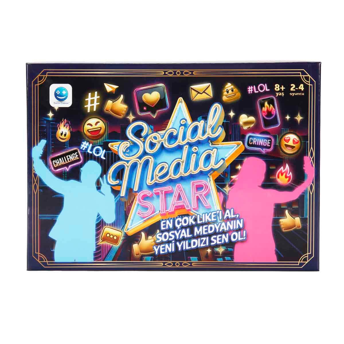Smile Games Social Media Star Kutu Oyunu | Toyzz Shop