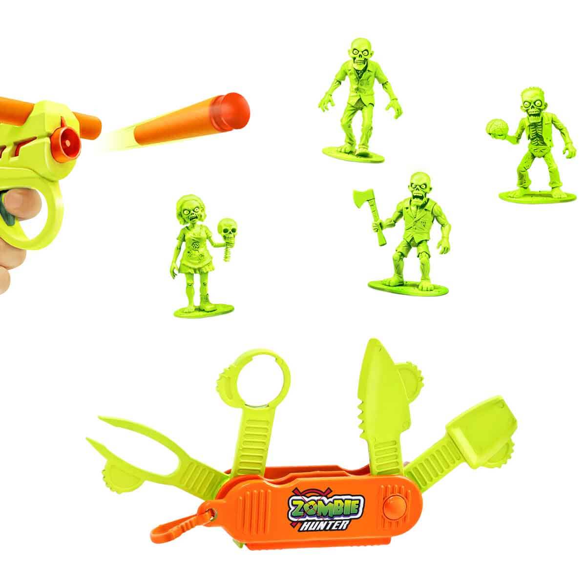 Zombi Avcısı Sünger Dart Atan Silah Oyun Seti | Toyzz Shop
