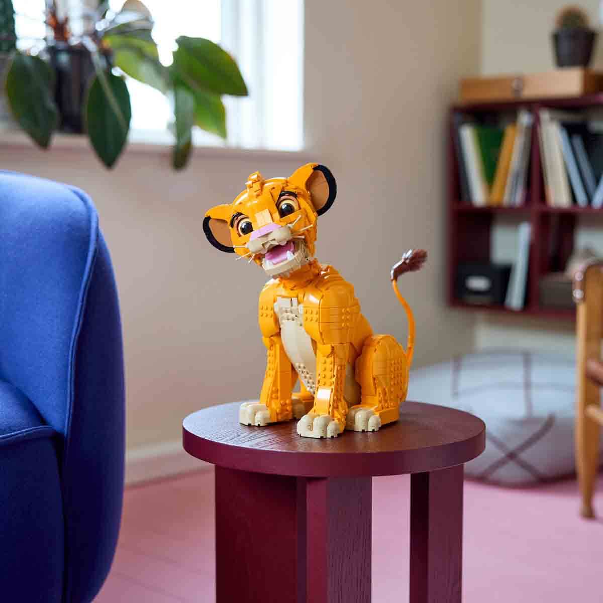 LEGO Disney Genç Aslan Kral Simba 43247 – Yetişkinler İçin