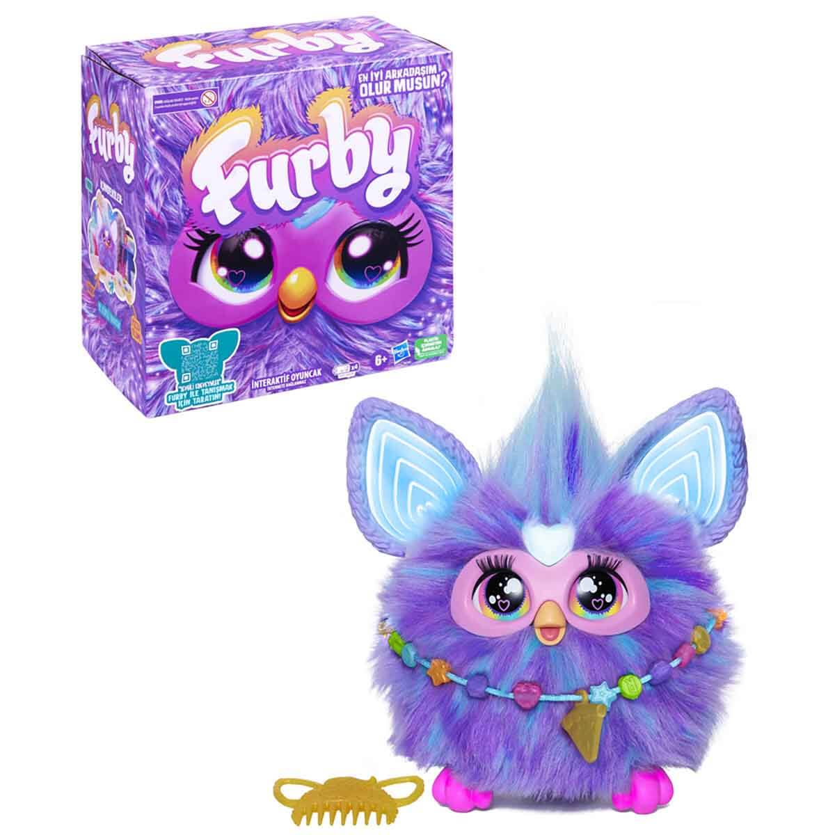 Sesli ve Işıklı Furby Mor İnteraktif Peluş | Toyzz Shop