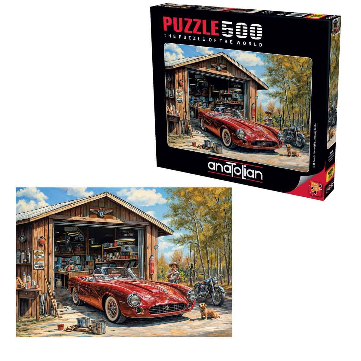 500 Parça Puzzle: Klasik Tutkusu | Toyzz Shop