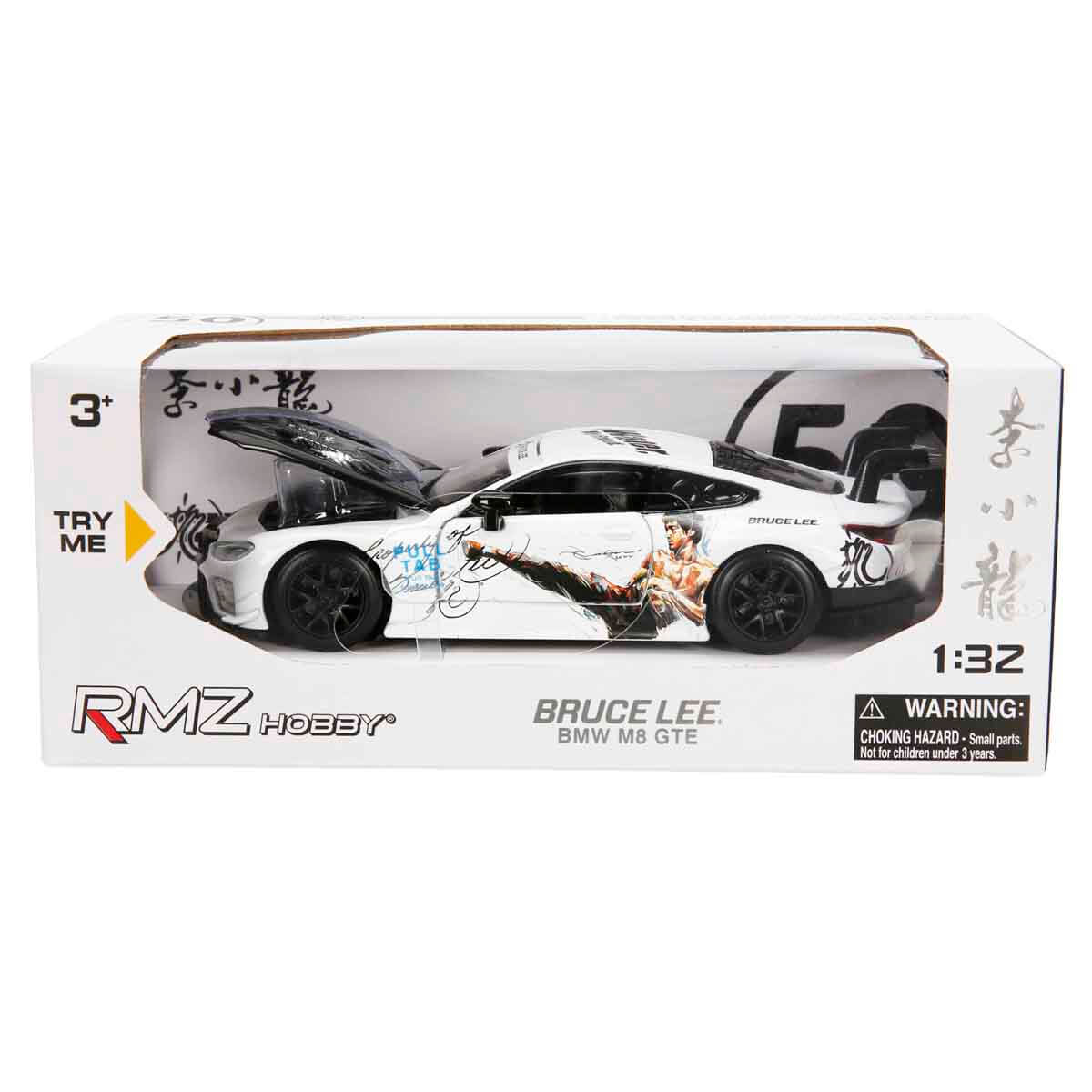 1:32 Sesli ve Işıklı RMZ Hobby Bruce Lee Serisi Die Cast Çek Bırak
