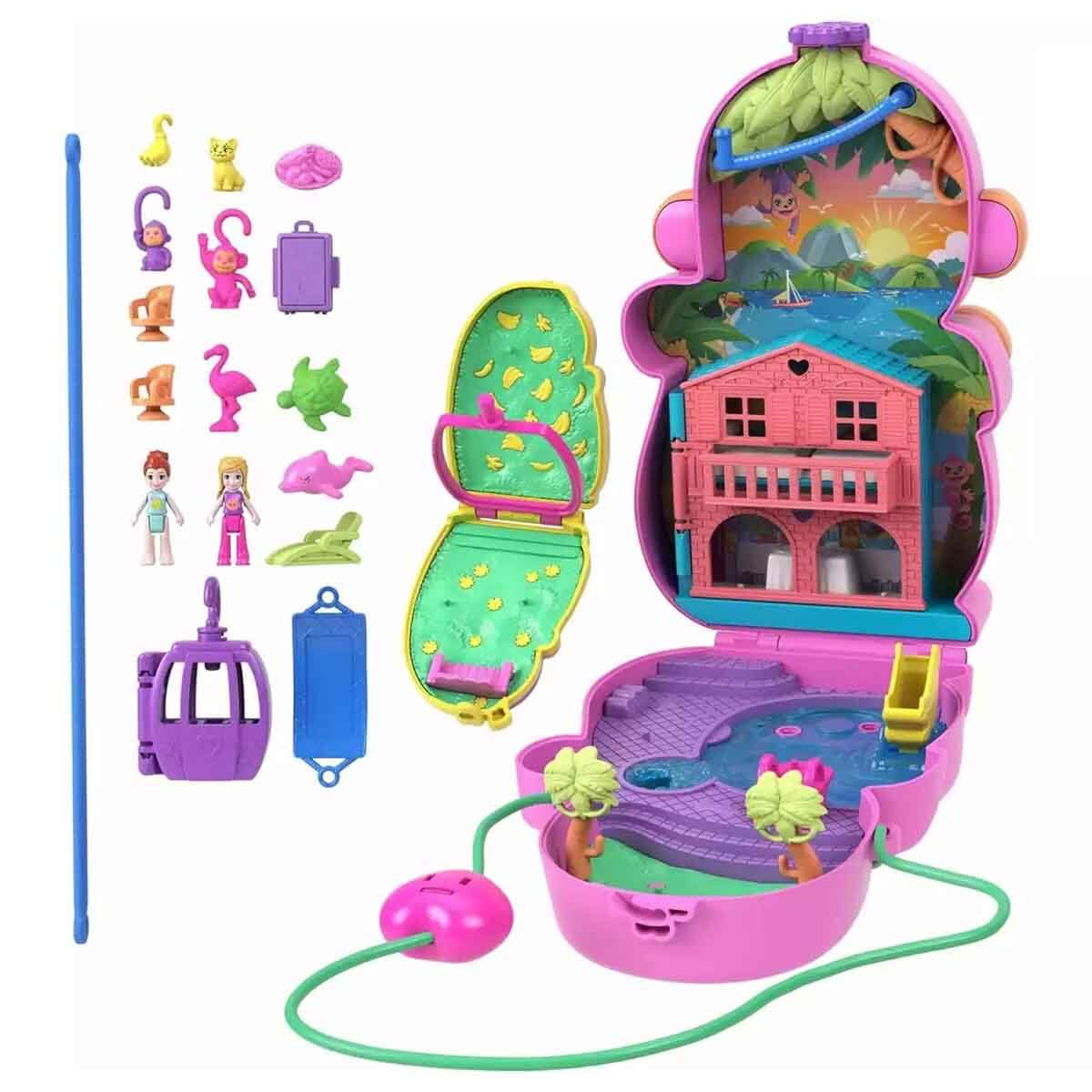Pinkypooh ページ Polly Pocket Çanta Olabilen Micro Oyun Setleri GKJ63 - Momma
