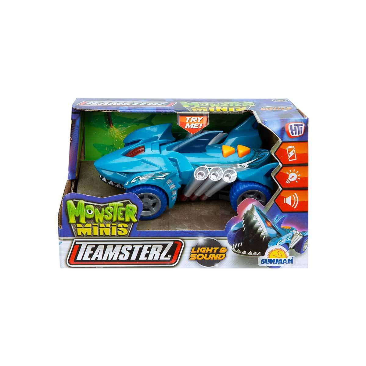 Teamsterz Monster Minis Sesli ve Işıklı Araba - Mor Yılan | Toyzz Shop