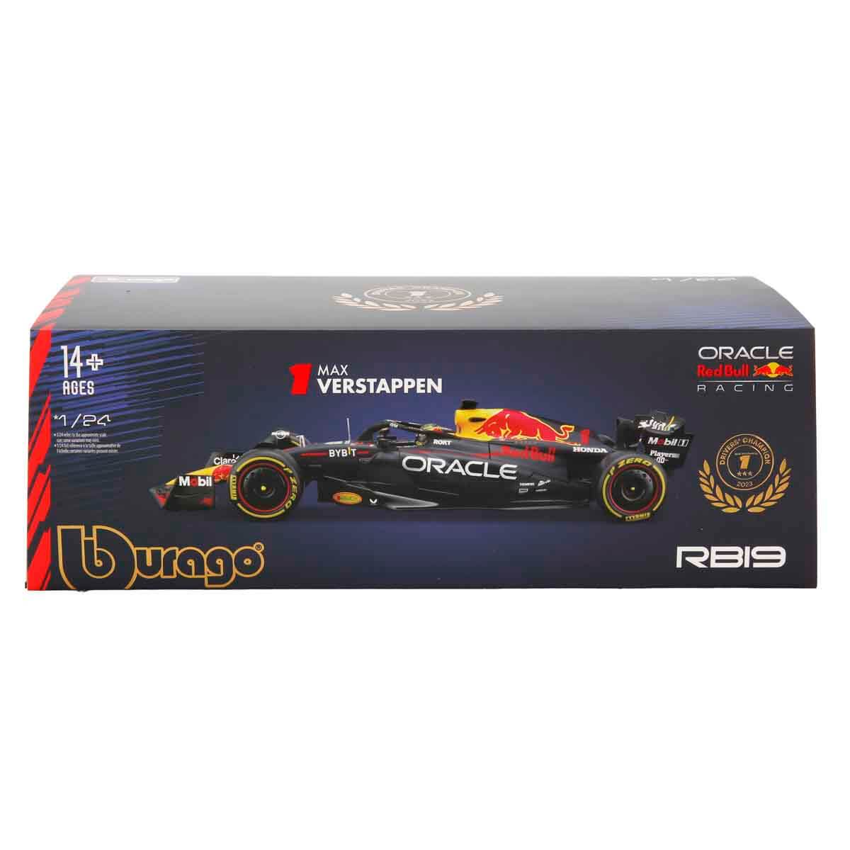 1:24 Red Bull RB19 Formula 1 Yarış Arabası - 1-Max Verstappen