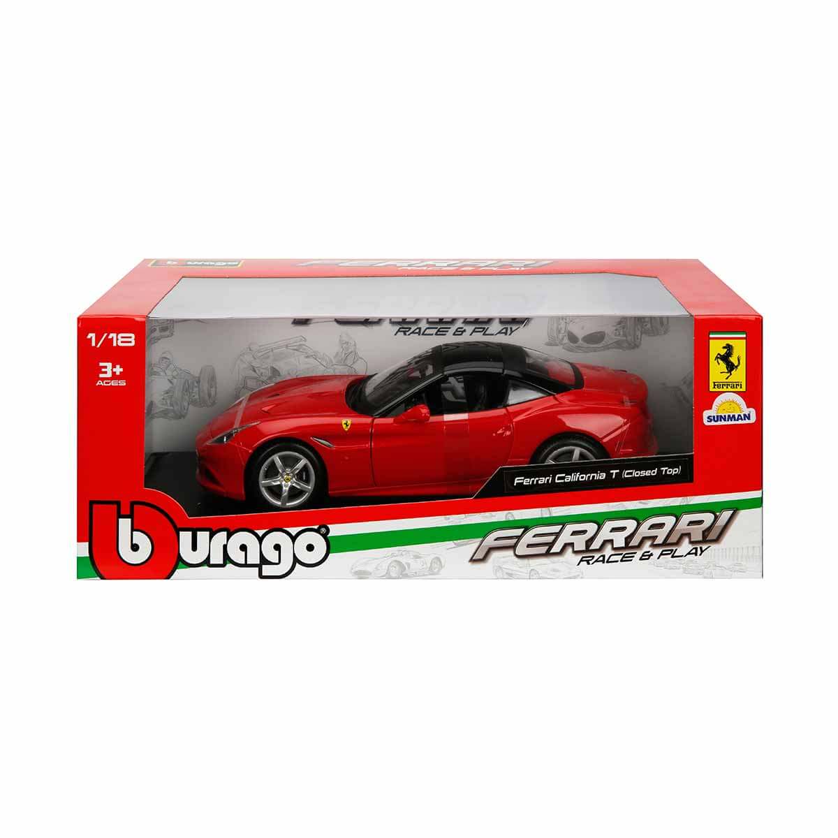 1:18 Ferrari California T - Kırmızı | Toyzz Shop