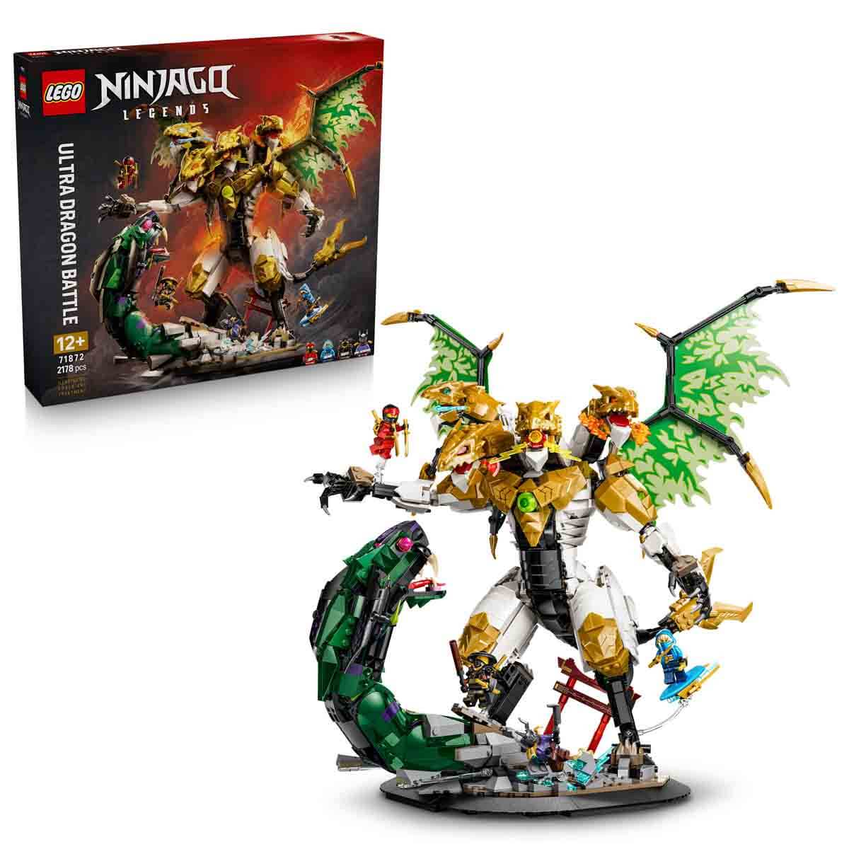 DRAGONーKING LEGO NINJAGO Ultra Ejderha Savaşı 71872 - 12 Yaş ve Üzeri Çocuklar