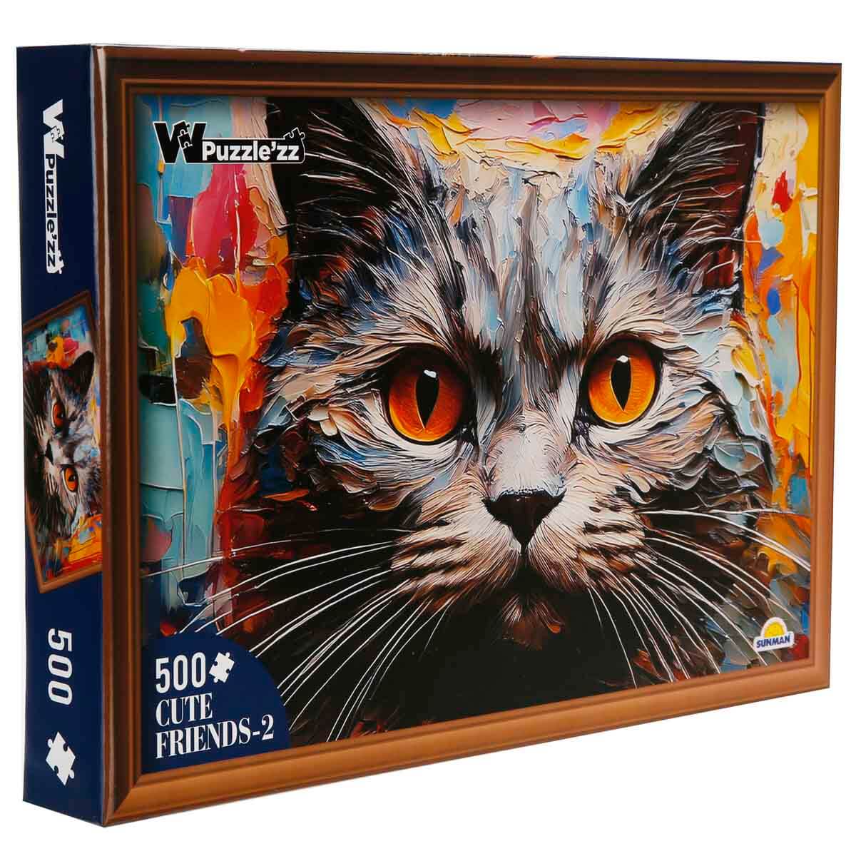500 Parça Puzzle: Kedi | Toyzz Shop